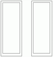 Door Window Pair